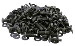 ProX X-100RS Rack Screws Nylon Washers Pack of 100 - Black - Hollywood DJ