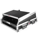 ProX T-2MRSS13ULT DJ Combo Flight Case For 13U Top Mixer-DJ and 2U Rack With Laptop Shelf ProX Cases