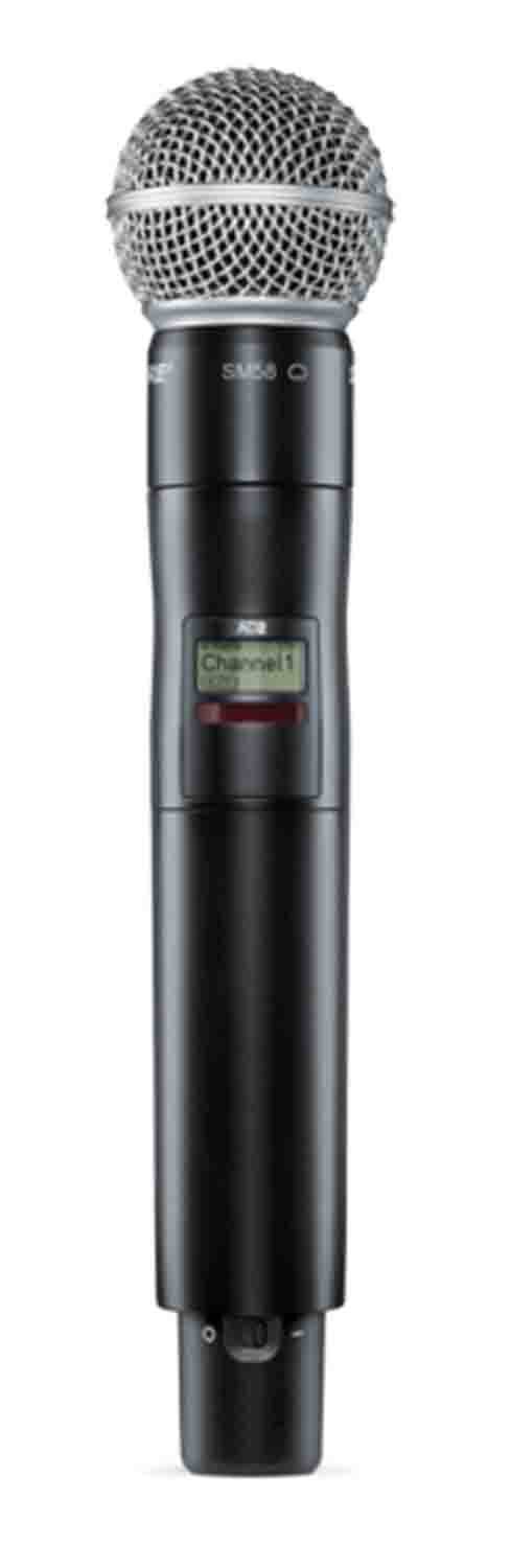 Shure AD2/SM58 Handheld Wireless Microphone Transmitter with SM58 Capsule - Hollywood DJ