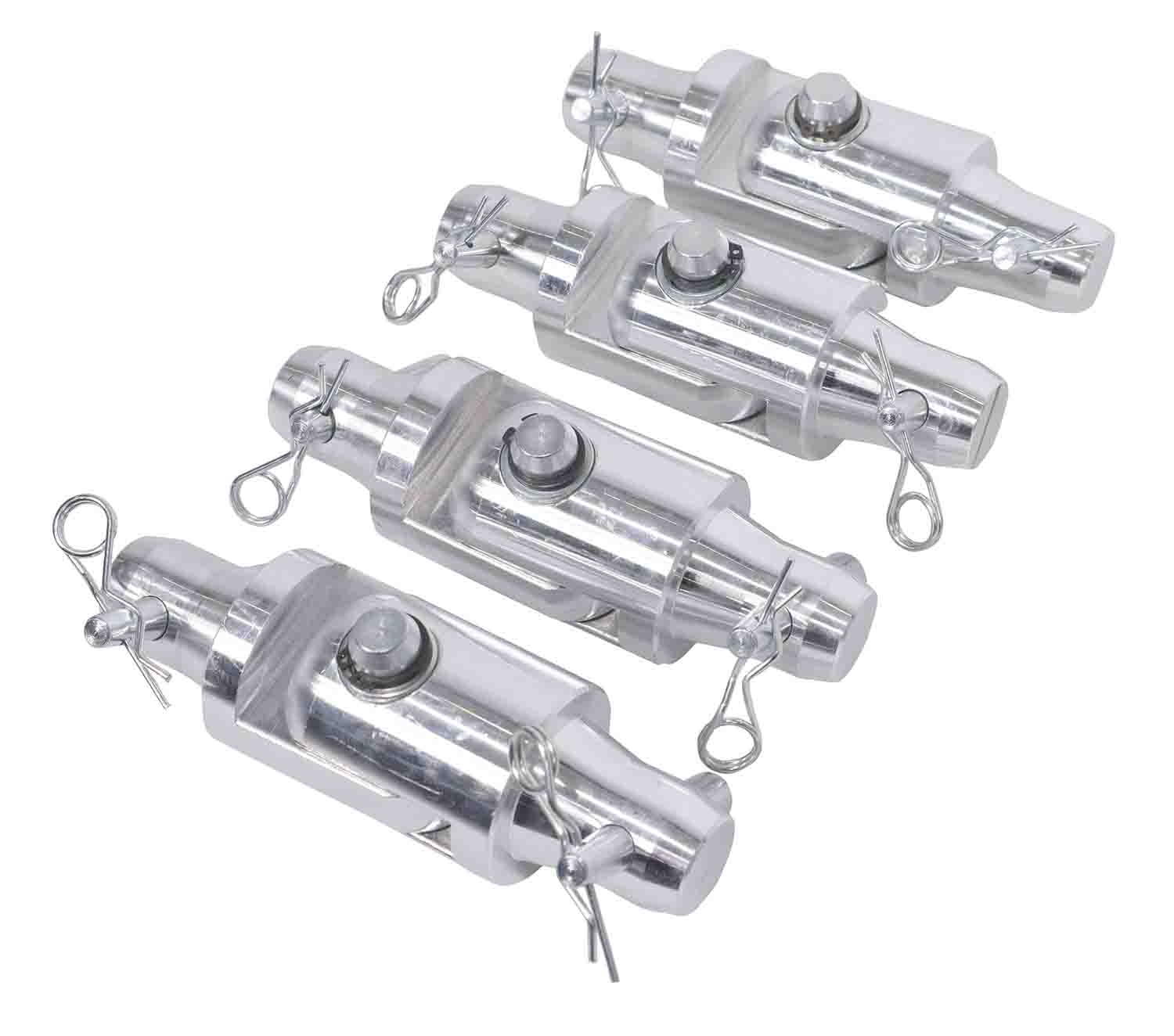 PROX XT-HINGEX4 Pack of 4 Conical Single Tube Hinge Unit for F31 F32 F34 - Hollywood DJ