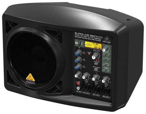 Behringer B207MP3 Active PA/Monitoring Speaker System with MP3 Player - Hollywood DJ