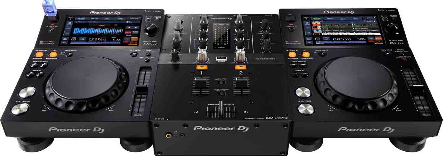 Pioneer DJ DJM-250MK2 2-Channel DJ Mixer with Independent Channel Filt