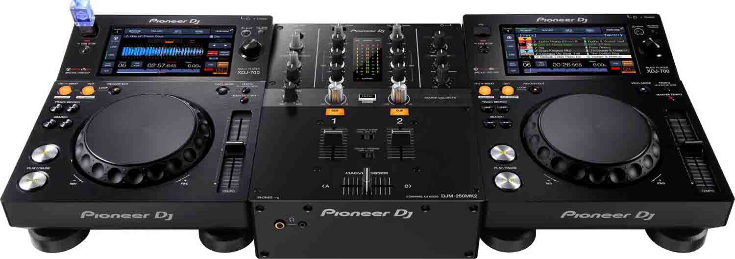 Pioneer DJ DJM-250MK2 2-Channel DJ Mixer with Independent Channel Filter - Hollywood DJ