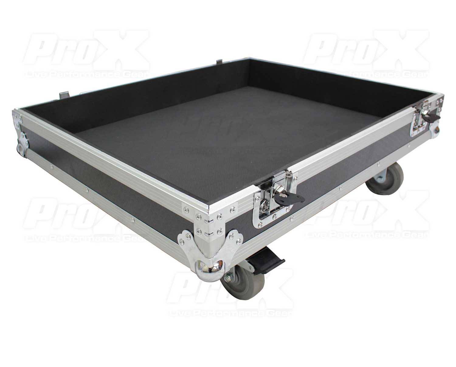 ProX X-RCF-SUB9004AS Subwoofer Flight Case for RCF SUB 9004-AS with 4" Wheels - Hollywood DJ