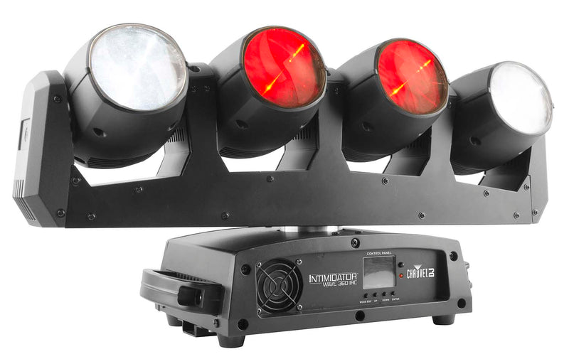 Chauvet DJ INTIMWAVE360IRC Intimidator Wave 360 IRC LED Moving Heads (4) | Stage Lights - Hollywood DJ