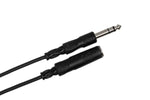 Hosa HPE-310 Headphone Extension Cable 1/4 in TRS to 1/4 in TRS – 10 Feet - Hollywood DJ