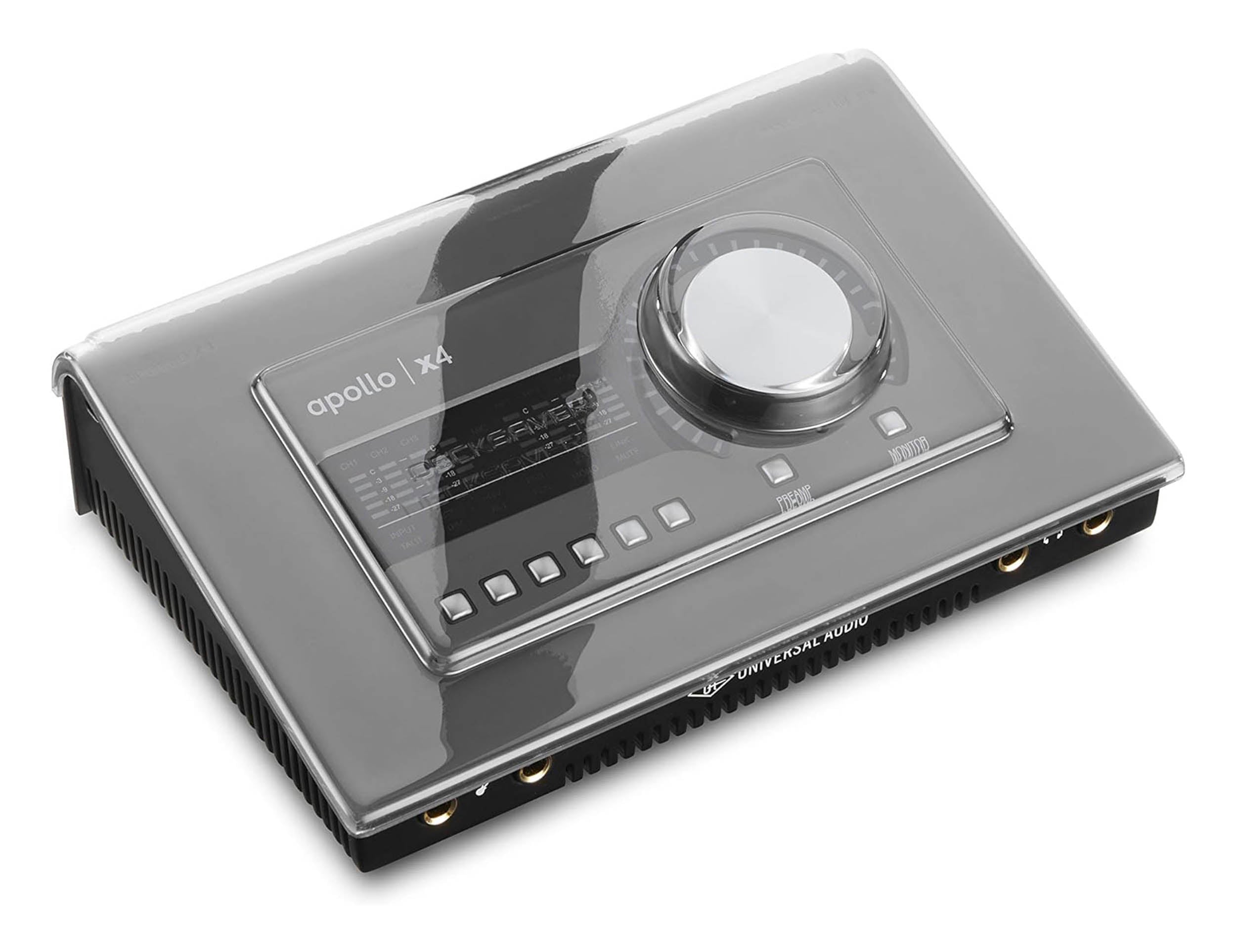 Decksaver DS-PC-APOLLOX4 Protection Cover for Universal Audio Apollo X4 Audio Interface - Hollywood DJ