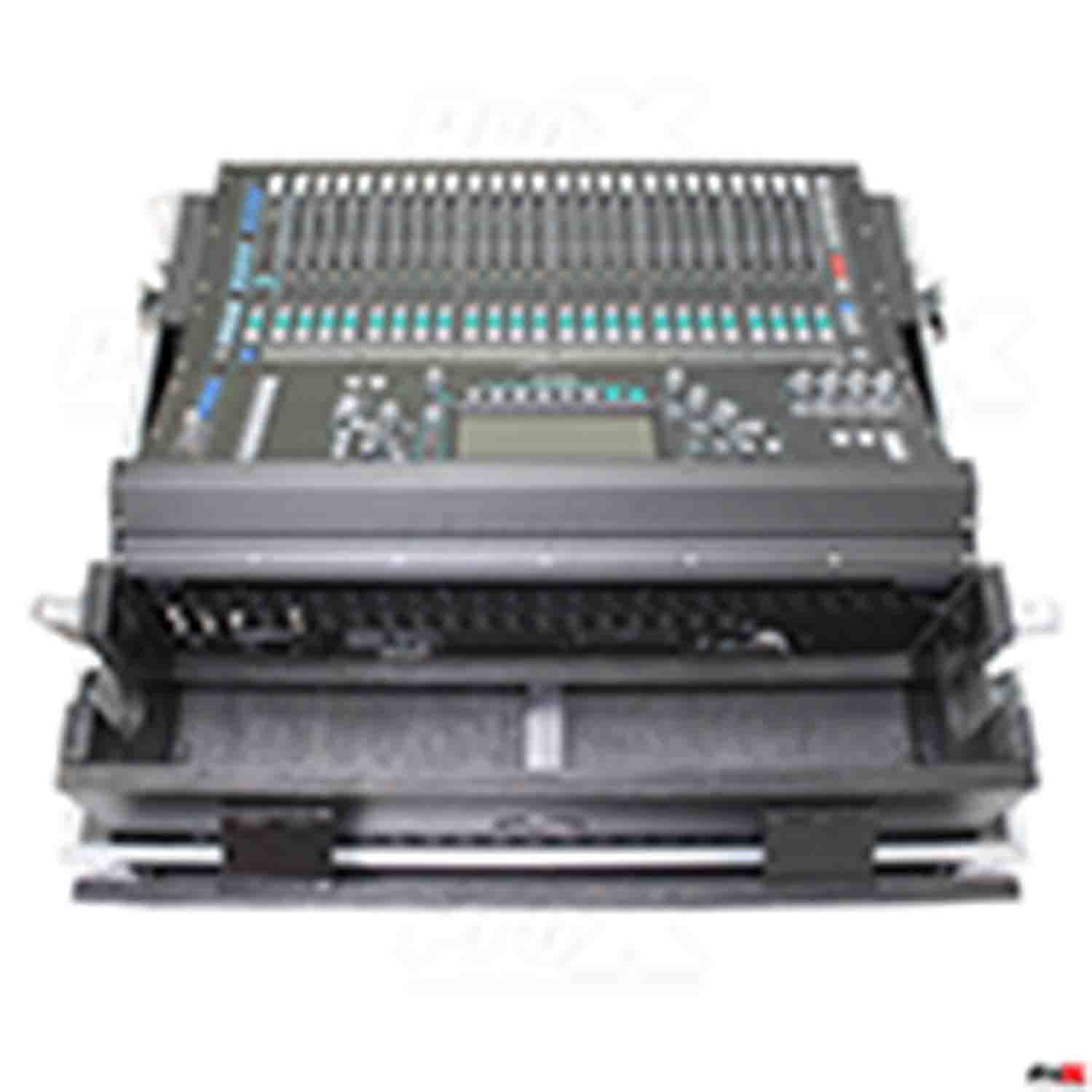 ProX XS-AHSQ6DHW DJ Flight Case For Allen and Heath SQ6 Console with Doghouse and Wheels - Hollywood DJ