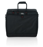 Gator Cases G-MIXERBAG-2118 Nylon DJ Bag for Mixer and DJ Equipment - 21″ X 18″ X 7″ - Hollywood DJ