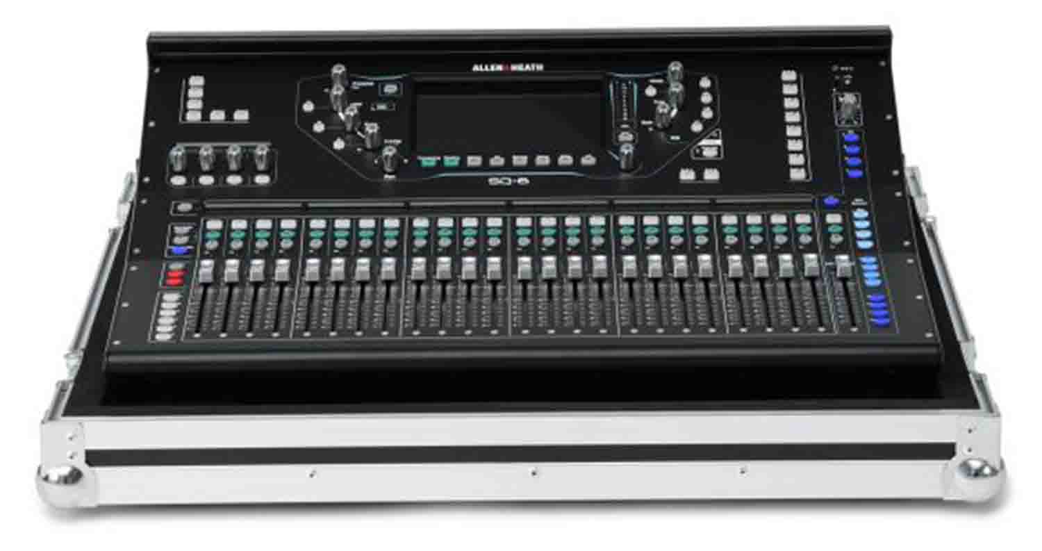 Gator GTOURAHSQ6NDH DJ Flight Case for Allen and Heath SQ-6 Mixer Gator Cases