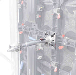 ProX XT-TC5LEDPA 10-13" LED Wall Mounting Plate to Extension 2" Pole Truss Clamp for Ground Stacking and Hanging - Hollywood DJ