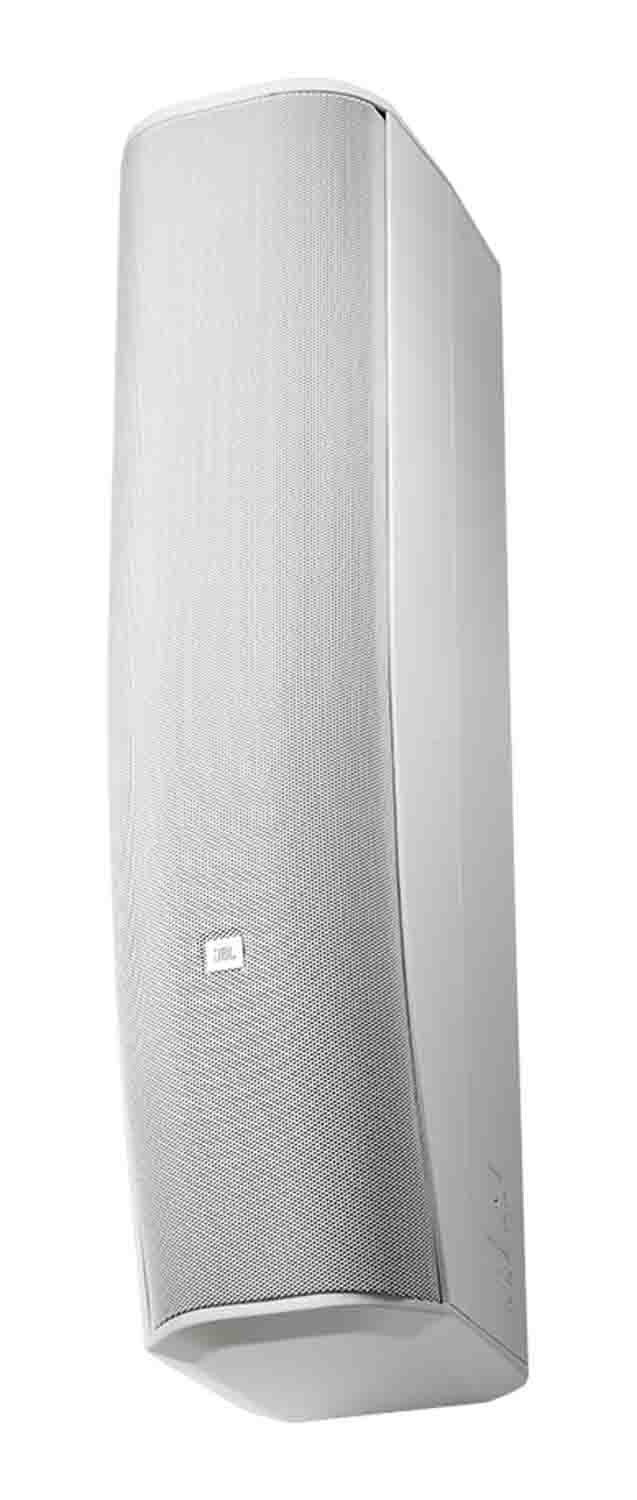 JBL CBT 70J-1-WH Two-Way Line Array Column Loudspeaker with Asymmetrical Vertical Cove - White - Hollywood DJ