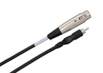 Hosa XRF-105, XLR3F to RCA Unbalanced Interconnect Cable - 5 Feet - Hollywood DJ
