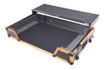 PROX XS-XDJXZWLTFGLD ATA Flight Case For Pioneer XDJ-XZ DJ Controller with Laptop Shelf - Hollywood DJ