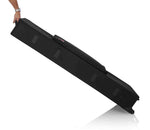 Gator Cases GK-88 XL Rigid Lightweight Case for Extra Long 88 Note Keyboards with Wheels - Hollywood DJ