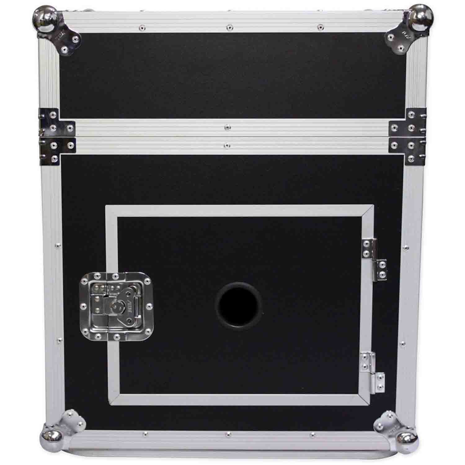 ProX T-10MRSS 10U Rack x 10U Top Mixer DJ Combo Flight Case - Hollywood DJ