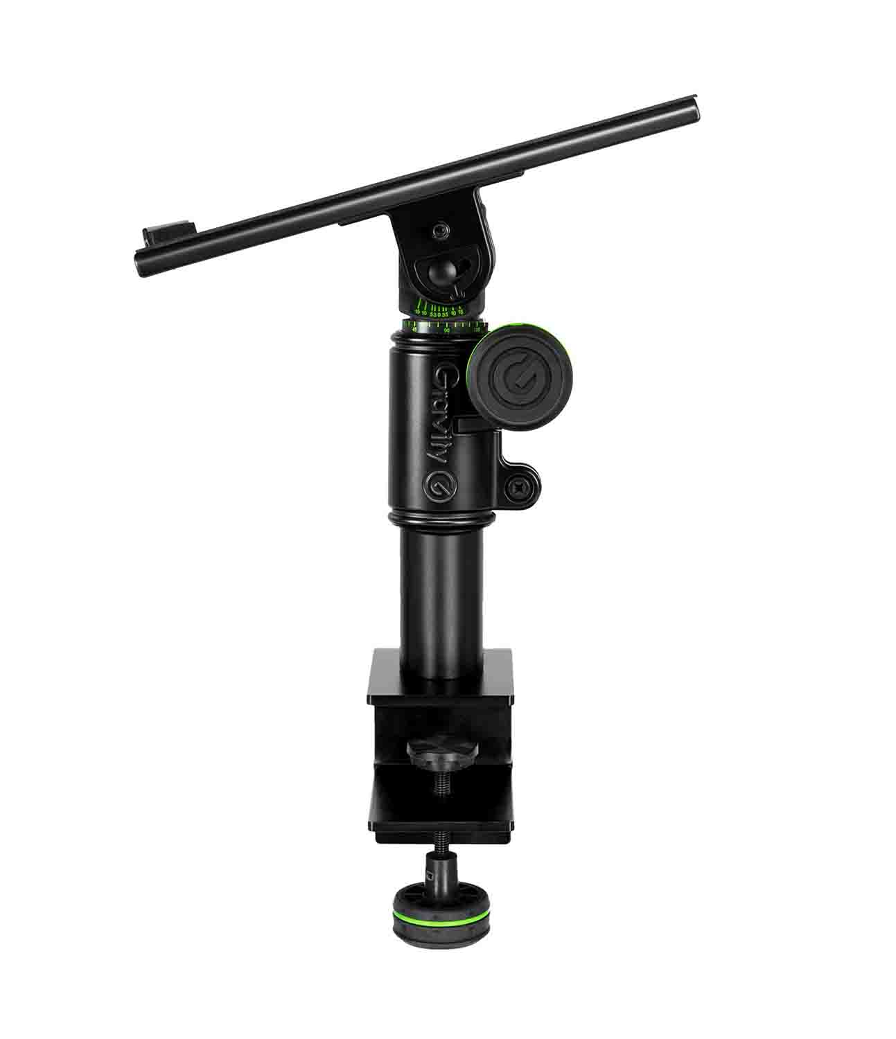 Gravity SP 3102 TM, Flexible Studio Monitor Stand with Table Clamp - Hollywood DJ