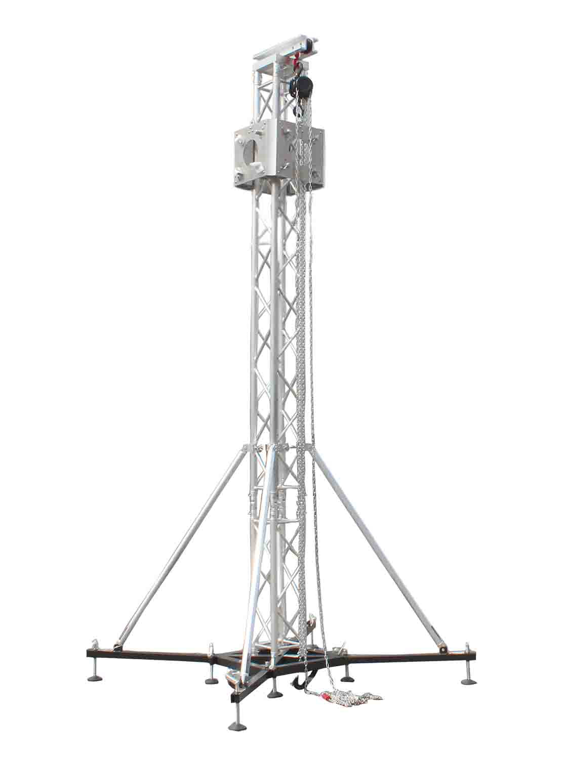 ProX XTP-GSBPACK3 Truss Tower Stage Roofing System Package Top Block Hinges Base - 3.28 Feet - Hollywood DJ