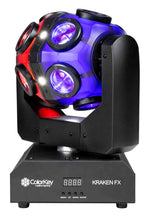 Colorkey CKU-1070 Kraken FX Energizing QUAD Color LED Effect Light with Built in Blinder - Hollywood DJ