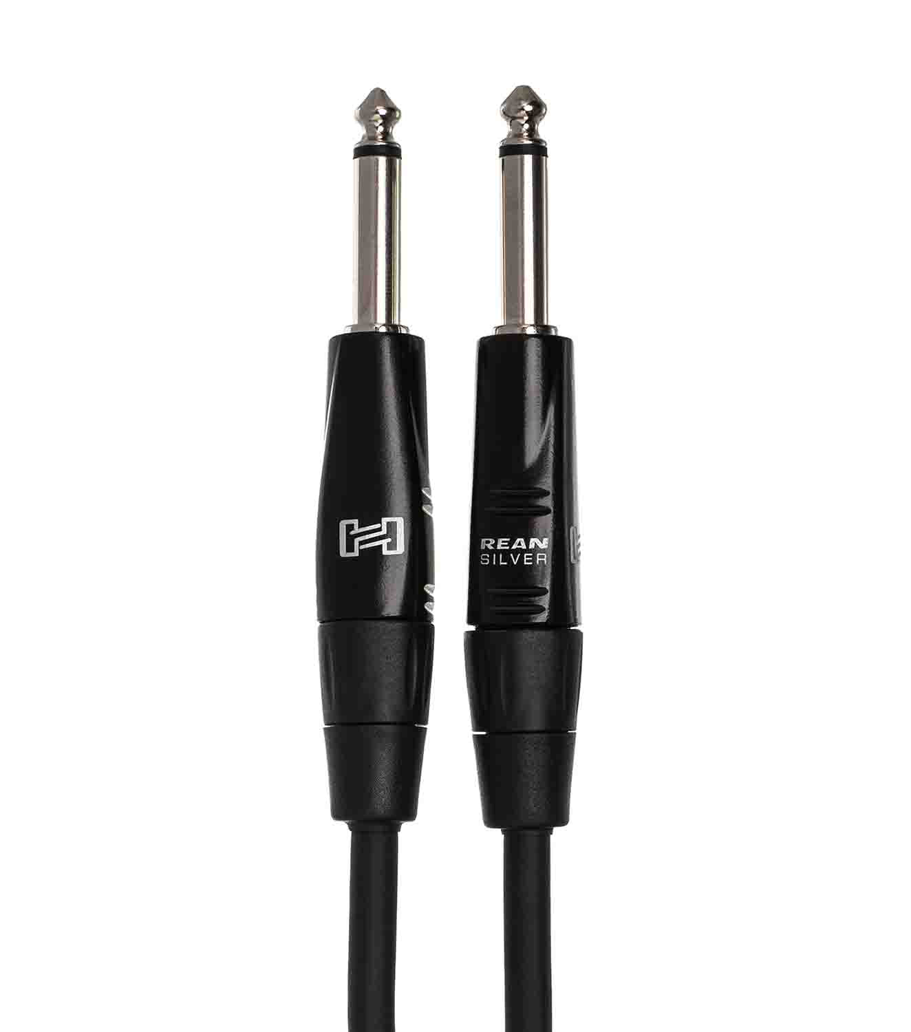 Hosa HGTR-020, Straight to Straight Pro Guitar Cable - 20 Feet - Hollywood DJ