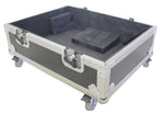 ProX X-RCF-HDL6ALAX2W, Line Array Flight Case for 2 RCF HDL6-A HDL26-A Speakers with Wheels - Hollywood DJ