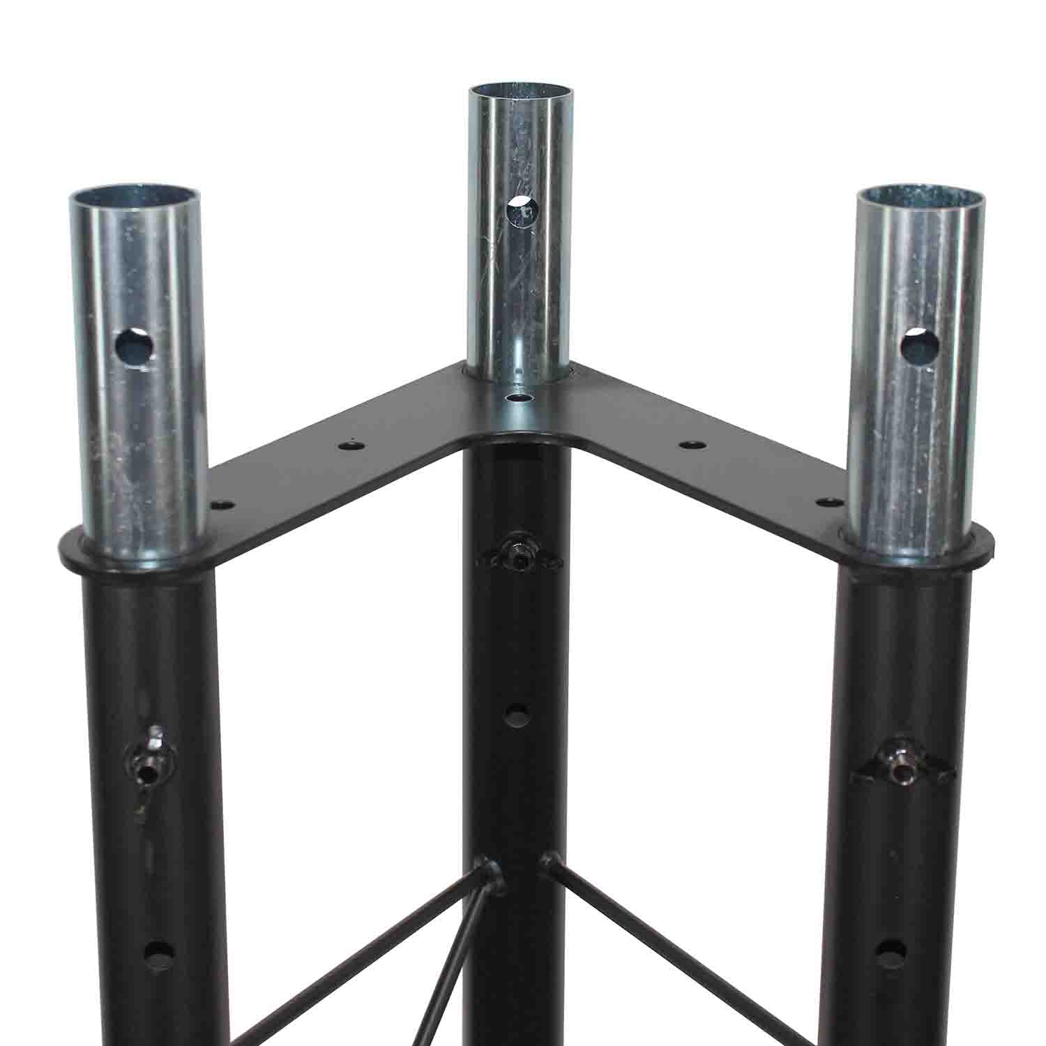 Prox T-LS35VC, Triangle Truss System for DJ Production Crank Up Lighting 14.25-inch wide 200lbs Capacity - Hollywood DJ