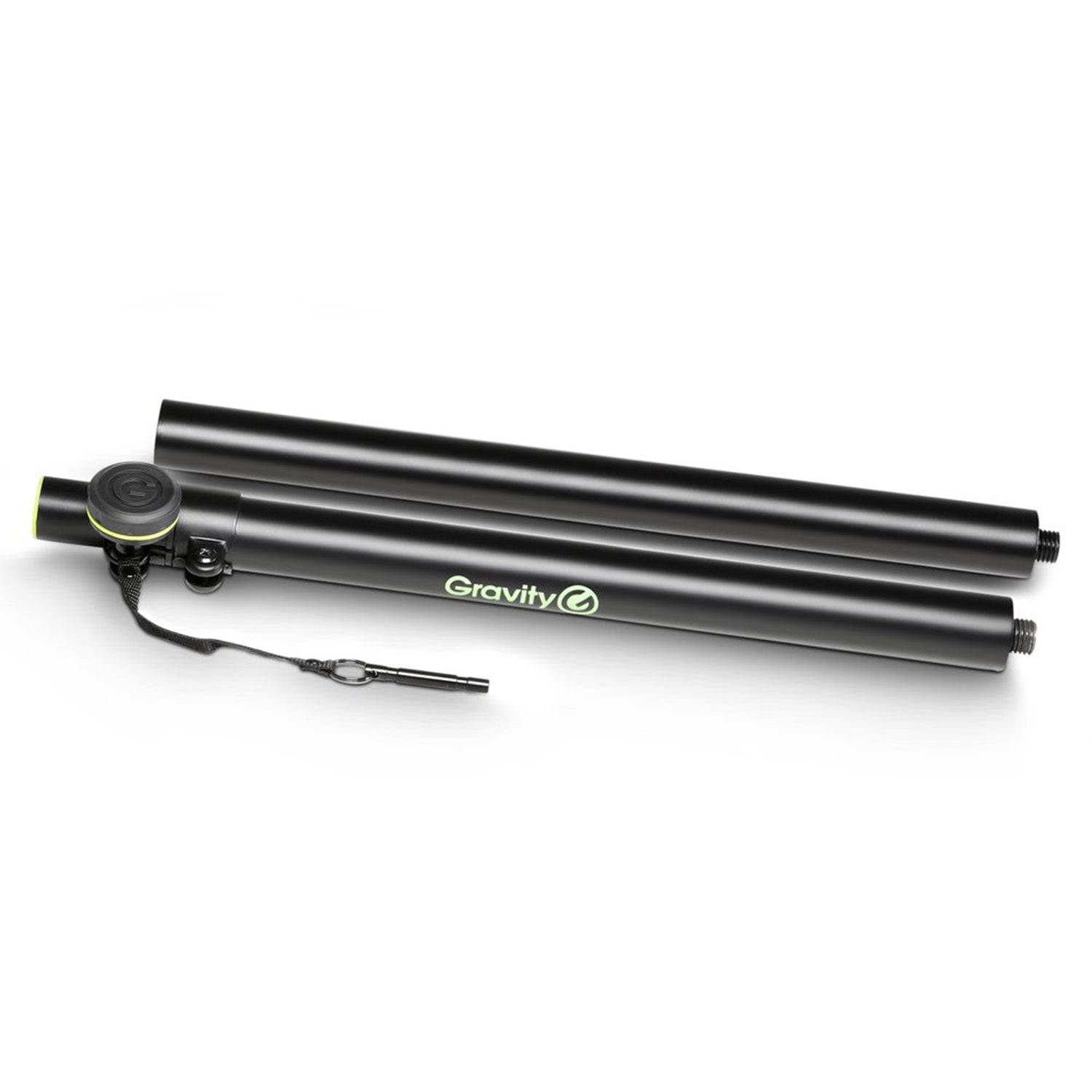 Gravity GSP2332TPB, Spacer Tube Speaker Pole 35 mm to M20 In Two Parts - Hollywood DJ