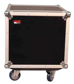 Gator Cases G-TOUR 10U CAST, 10U Standard Road Rack with Casters - Hollywood DJ