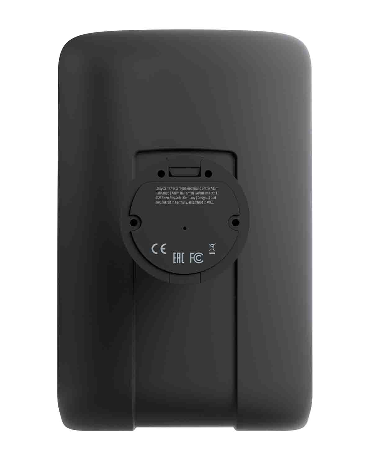 LD Systems DQOR 8 B, 8" Two-Way Passive In/Out Door Installation Loudspeaker 8 Ohm - Black - Hollywood DJ