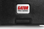 Gator Cases G-PROR-6U-19, 6U Deep Molded Audio Rack Case with Wheels - 19 Inch - Hollywood DJ