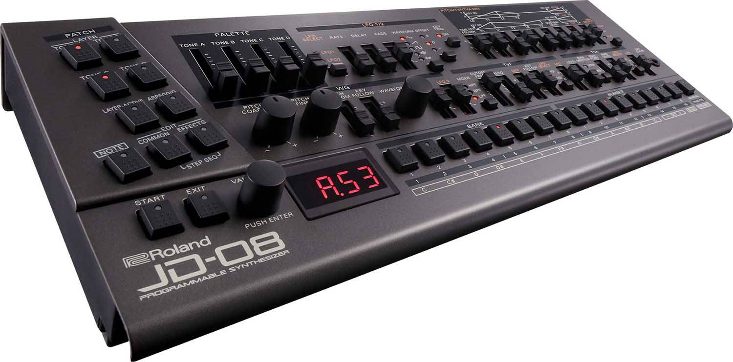 Roland JD-08 Boutique Series JD-800 Sound Module - Hollywood DJ