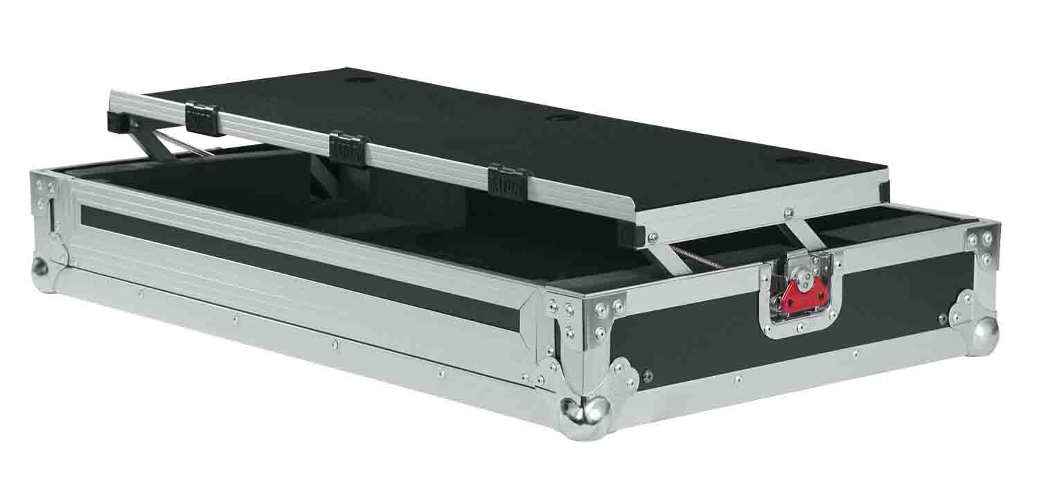 Gator Cases G-TOURDSPUNICNTLA Road Case for Large Sized DJ Controllers with Sliding Laptop Platform - Hollywood DJ