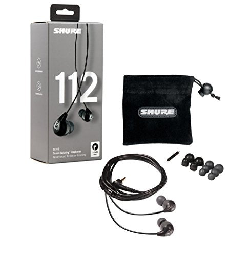 Shure SE112-GR SE112 Sound Isolating Earphones - Hollywood DJ