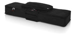 Gator Cases GKB-88 SLIM DJ Gig Bag for 88 Note Keyboards - Hollywood DJ