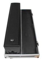 ProX X-RCF-NXL24A Flight Case for Two RCF NX L24-A Column Array Speakers with 4 Inch Casters - Hollywood DJ