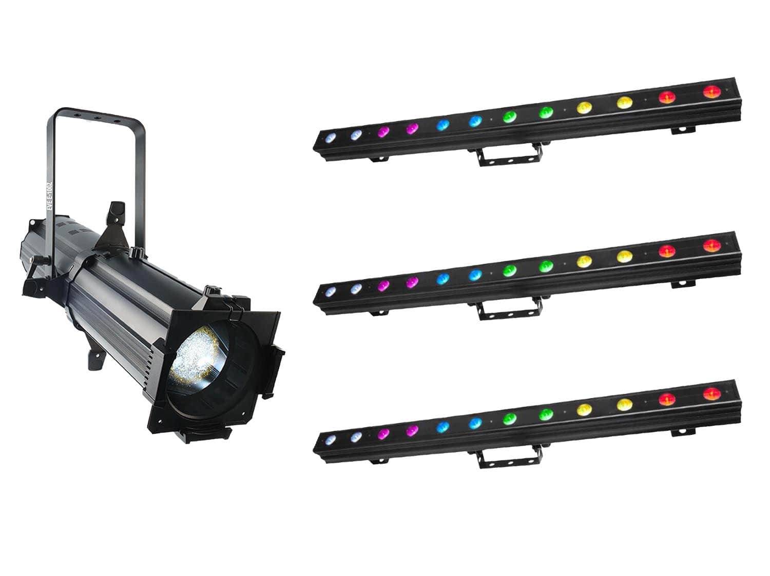 Chauvet DJ Lighting Package for Theater and Comedy Club - Hollywood DJ
