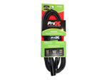 ProX Cables XC-MXM10 - 10ft. Balanced High Performance Interconnect Microphone DJ Audio Mixer Cable Male XLR to 3.5MM Connector by ProX Cases