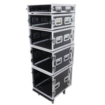 ProX T-4RSS 4U Space Amp Rack Mount ATA Style Flight Case - 19 Inch Depth by ProX Cases