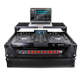 ProX XS-PRIME2 LTBL DJ Flight Case for Denon Prime 2 Standalone DJ System - Black on Black - Hollywood DJ