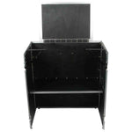 Odyssey FZF5437T, Fold-Out DJ Table Stand with Interior Support Shelf - Hollywood DJ