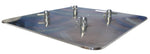 ProX XT-BP2424A Aluminum Base Plate for F34 Trussing with Conical Connectors - 24" x 24" - Hollywood DJ