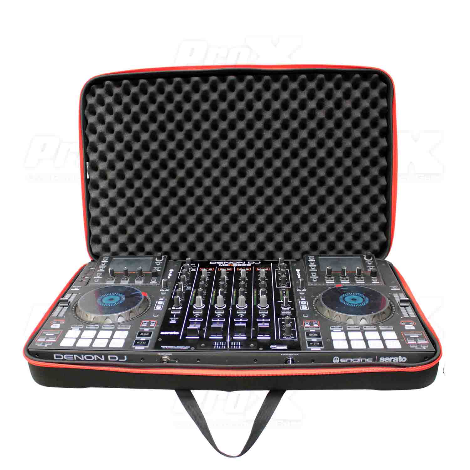 ProX XB-DJCL DJ Controller Case with EVA Ultra-Lightweight Molded and Hard Shell - Hollywood DJ