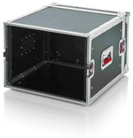 Gator Cases G-TOUR 8U, 8U Standard Road Rack Case - Hollywood DJ