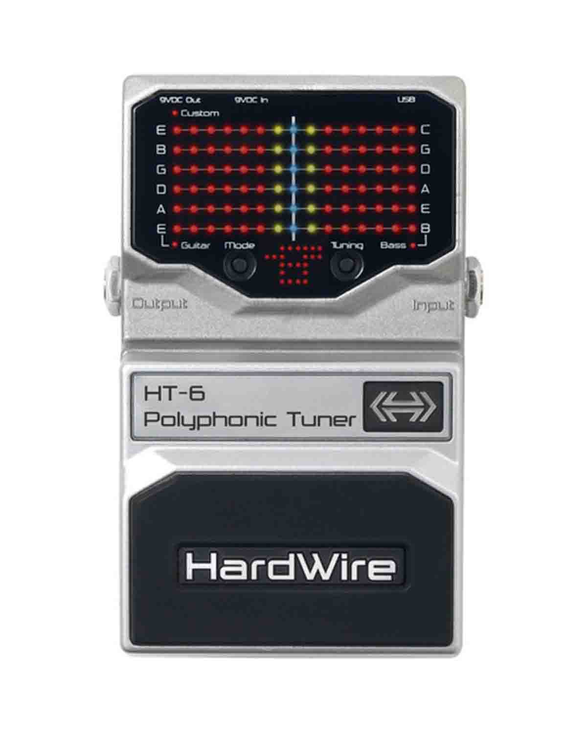 DigiTech HardWire HT-6 Polyphonic Tuner - Hollywood DJ
