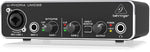 Behringer UMC-22 Audiophile 2X2 USB Audio Interface With Midas Mic Preamplifier - Hollywood DJ
