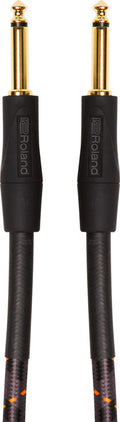 Roland RIC-G25 Instrument Cable, Straight 1/4-inch Connectors - 25 Feet - Hollywood DJ