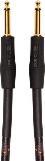 Roland RIC-G25 Instrument Cable, Straight 1/4-inch Connectors - 25 Feet - Hollywood DJ