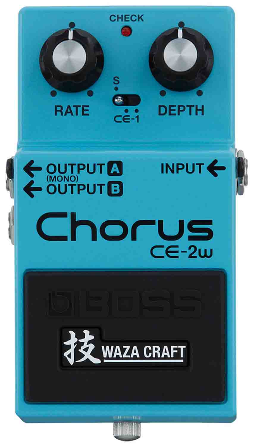 Open Box: Boss CE-2W Waza Craft Special Edition Chorus Pedal - Hollywood DJ