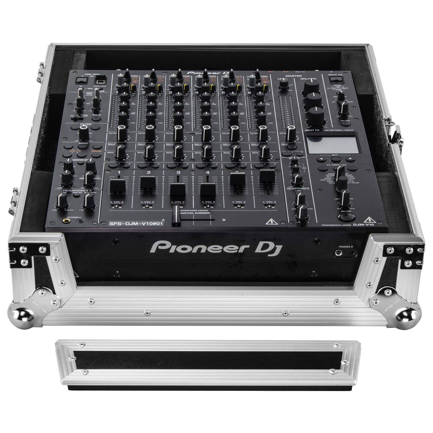 Odyssey FZDJMV10 ATA Flight Case for Pioneer DJM-V10 - Hollywood DJ