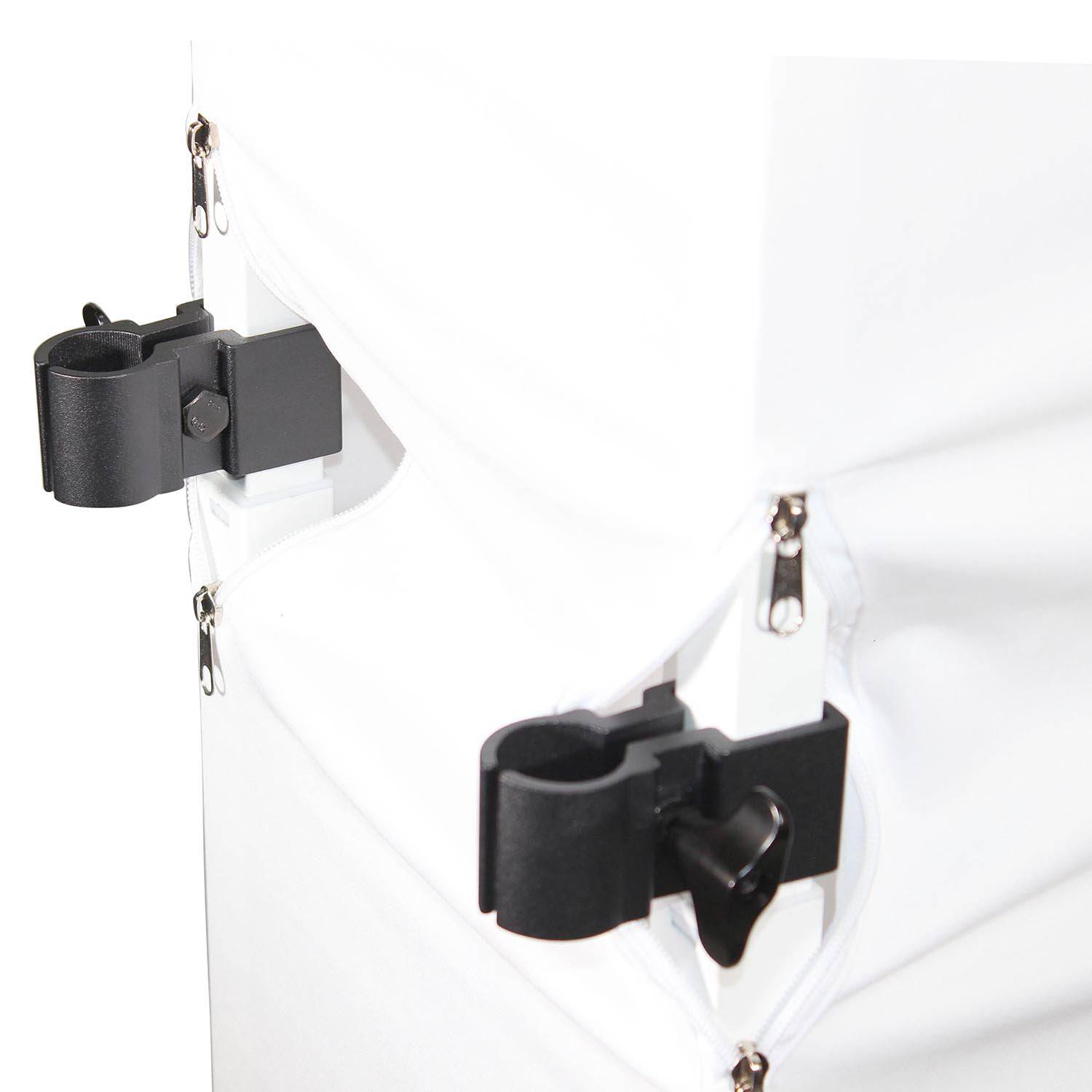 ProX XT-FLEXTOTEM TV Adjustable Totem Stand with TV Mount, Foldable Base Plate and Speaker Stud - 3ft to 6ft Height - Hollywood DJ